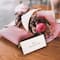 JAM Paper Embossed Border Off White Fold-Over Wedding Table Place Cards, 100ct.